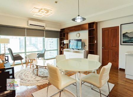 Nicely Furnished 1 Bedroom with Jacuzzi  Parking in One Legazpi P