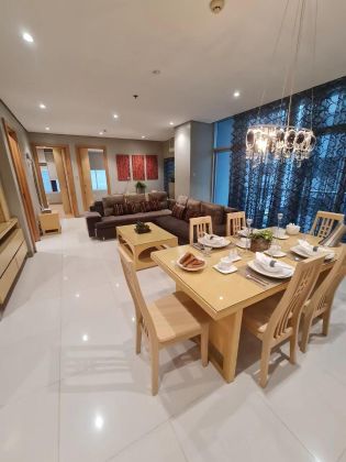 Fully Furnished 2 Bedroom for Rent in Luxe Residences BGC Taguig