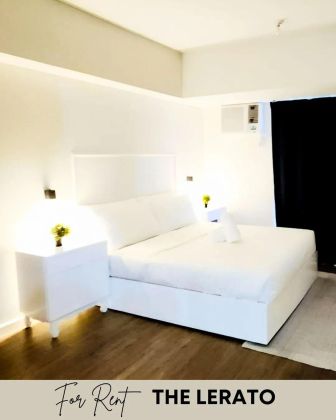 Fully Furnished Studio Unit at the Lerato Makati for Rent