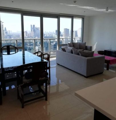 3BR with Balcony Furnished at The Suites BGC