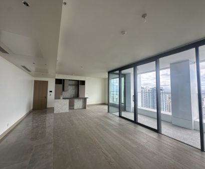 Semi Furnished 3BR Penthouse Condo with 2 Parking Slots for Rent 