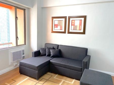 High Floor Fully Furnished 1 Bedroom at Greenbelt Parkplace