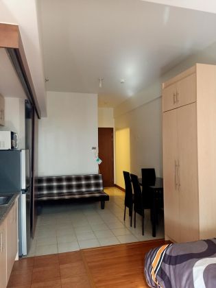Fully Furnished Studio Unit at Paseo De Roces Condominiums