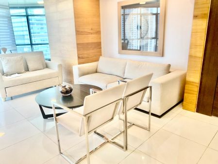 Fully Furnished 2 Bedroom Unit at Arya Residences for Rent