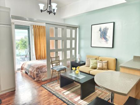 Fully Furnished Studio Unit at One Legazpi Park for Rent