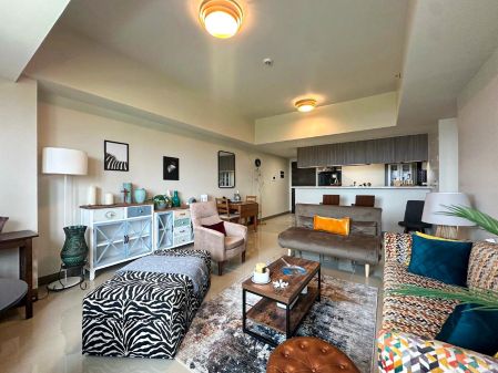 Fully Furnished 2 Bedroom Unit at Park McKinley West for Rent
