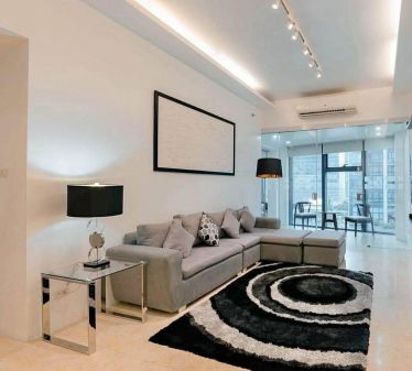 Semi Furnished 3 Bedroom Unit at Grand Hyatt Manila for Rent