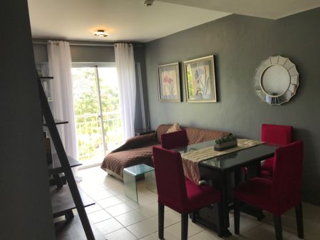 2BR Fully Furnished with Balcony and Pool View in Paranaque