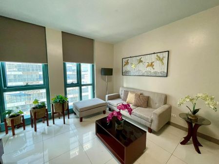 Fully Furnished 1 Bedroom Unit at One Uptown Residence for Rent