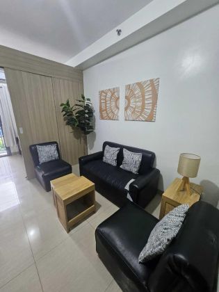 Fully Furnished 1 Bedroom with Balcony facing Pool at Shore 2 Res