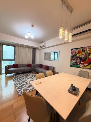 Fully Furnished 2 Bedroom Unit at One Serendra for Rent