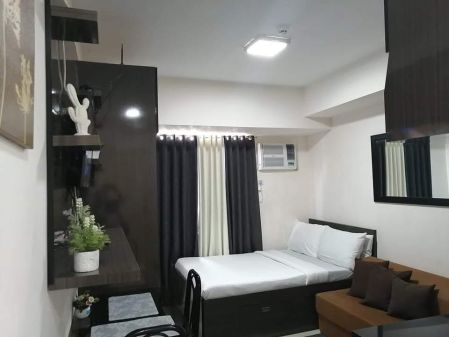 Fully Furnished Studio Unit at Amaia Skies Cubao for Rent