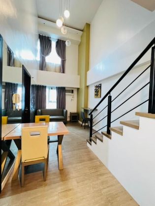 For Rent Lease The Fort Residences 2 BEDROOM Loft Condo in BGC Ta