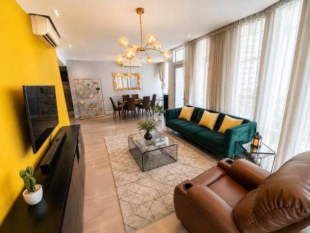 Fully Furnished 2BR Proscenium Rockwell Makati with 1 Parking