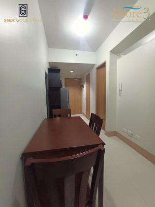 Fully Furnished 1 Bedroom Unit at Shore 3 Residences for Rent