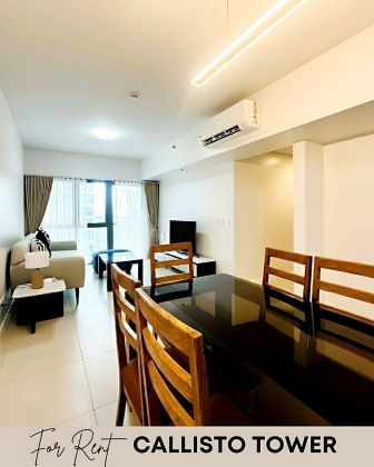 Fully Furnished Brand New 2 Bedroom Unit at Callisto Tower Makati