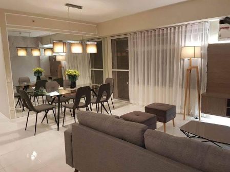 Fully Furnished 3 Bedroom Unit at Two Serendra for Rent