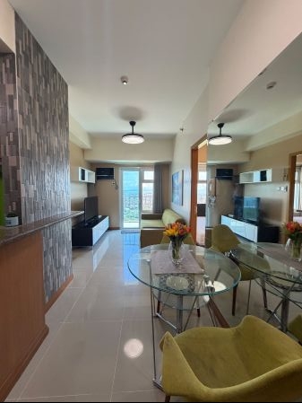 Fully Furnished 2 Bedroom Unit at Trion Towers near SM Aura 