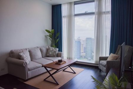 Fully furnished 1 big bedroom for rent in TRUMP TOWER MAKATI