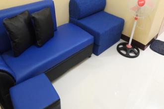 Fully Furnished 1BR/Balcony, for Rent in Field Residences Paranaq