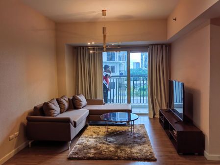 2BR with Balcony Furnished  and Parking  at One Maridien  BGC 