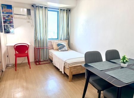 Furnished Studio Condo for Rent in Shine Residences Ortigas