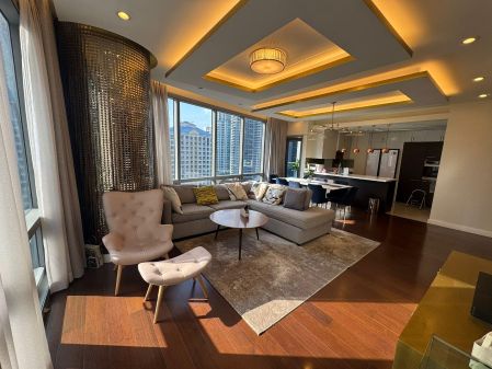 Fully Furnished 2BR with Maids Quarters 2 Parking at the Suite