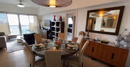 Fully Furnished 3 Bedroom Unit at One Shangrila Place for Rent