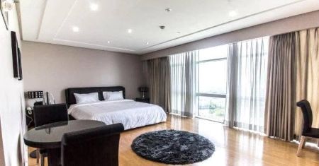 Fully Furnished 3 Bedroom Unit at Pacific Plaza Towers for Rent