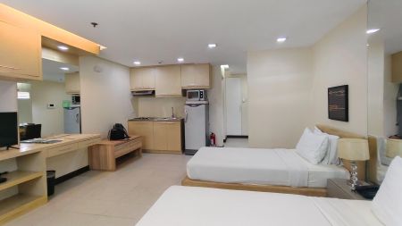 Fully Furnished Studio Unit at BSA Twin Towers for Rent