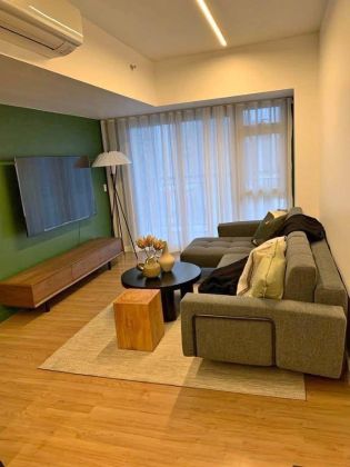 Fully Furnished 2BR Corner Unit with Balcony in Verve Residence