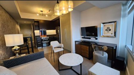 Fully Furnished Studio Unit with Parking in the Proscenium