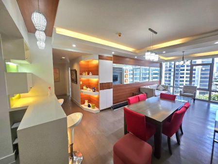 For Fully Furnished 3BR for Rent at Proscenium Rockwell