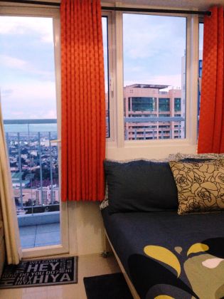 Fully Furnished 1BR Unit with Veranda in Light Residences