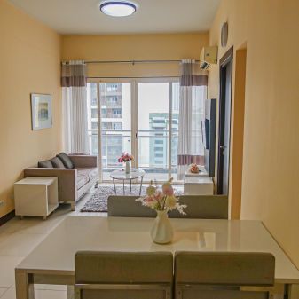 Fully Furnished 1 Bedroom Unit at Two Central for Rent