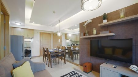 Fully Furnished 1 Bedroom Apartment with Balcony in Trion Tower