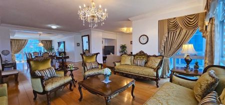 Fully Furnished 3 Bedroom Unit at Pacific Plaza Towers for Rent
