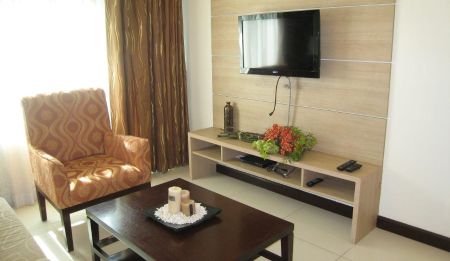 Fully Furnished 1 Bedroom Unit at Two Serendra for Rent