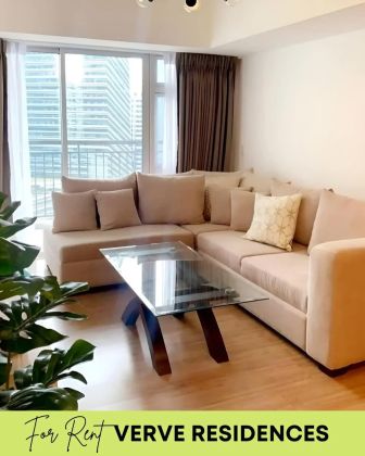 Fully Furnished 1 Bedroom at Verve Residences for Rent