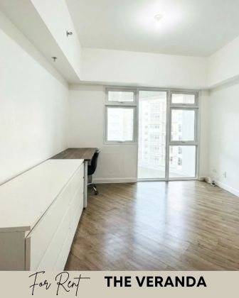 Semi Furnished Studio Unit at The Veranda for Rent