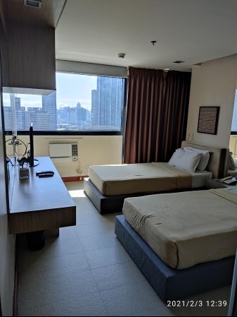 Fully Furnished Studio Unit at BSA Twin Towers for Rent