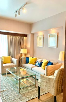 Fully Furnished 1 Bedroom Unit at Solstice Tower for Rent