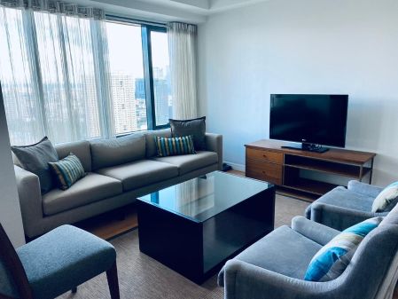 Fully Furnished 2BR with Balcony at One Rockwell East Tower