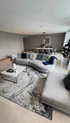 Mid Floor Fully Furnished 3 Bedroom in Two Roxas Triangle