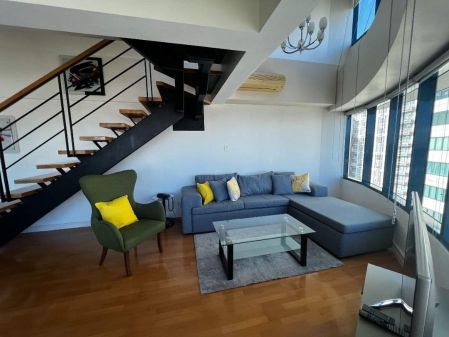 Fully Furnished 2 Bedroom Loft Type Unit in One Rockwell West