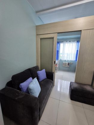 Fully Furnished 1 Bedroom Unit at Berkeley Residences for Rent