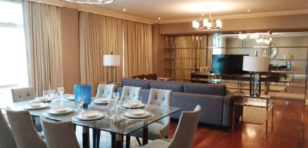 3BR at One Roxas Triangle Makati for Rent