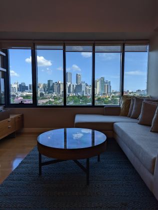 Fully Furnished 2 Bedroom Unit at One Rockwell for Rent