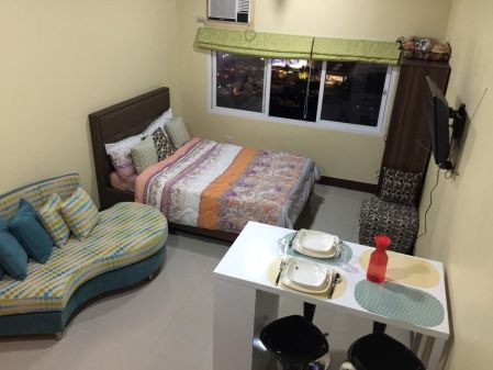 Fully Furnished Studio Unit at San Marino Residences for Rent