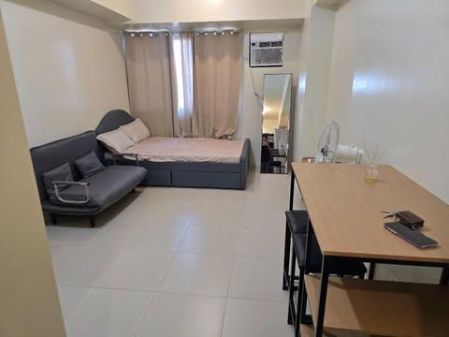 Semi Furnished Studio Unit at Avida Towers Sola for Rent